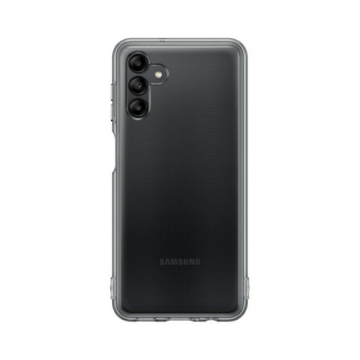 ORIGINALNA MASKA ZA SAMSUNG A04S GALAXY – SOFT CLEAR COVER (EF-QA047TBEGWW) CRNA