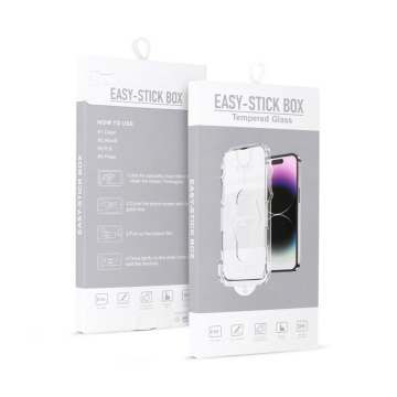 KUTIJA S PUNIM LJEPILOM OD KALJENOG STAKLA ZA IPHONE 11 BLACK