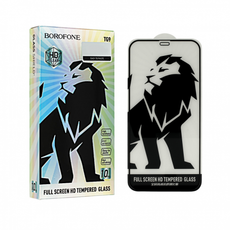 BOROFONE KALJENO STAKLO TG9 FULL SCREEN 2.5D ZA IPHONE 12 PRO MAX