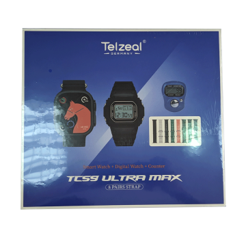 Pametni sat Telzeal TC59 Max Gift pack counter + 8 narukvica