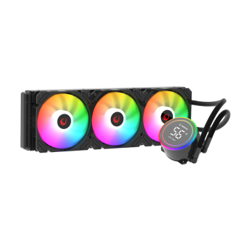 CPU hladnjak AIO Liquid RAMPAGE HELIOS C17 12cm ventilator Intel LGA1700/AMD AM5 ARGB 360mm