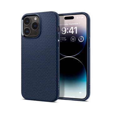FUTROLA SPIGEN LIQUID AIR ACS06563 ZA IPHONE 15 PRO MAX – TAMNOPLAVA