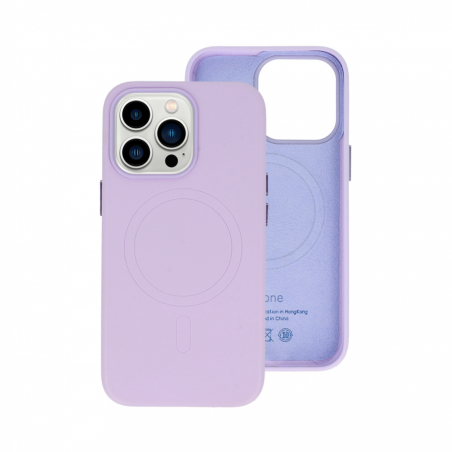 MAGSAFE KOŽNA FUTROLA ZA IPHONE 13 PRO VIOLET