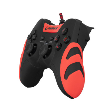 Game Pad gaming RAMPAGE Snopy SG-R218 PS3/PC X INPUT Red USB 1.8m Joypad, 22372