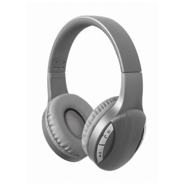 Slušalice bluetooth GEMBIRD BTHS-01-SV, silver, Multifunction button, volume control