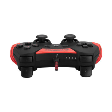 Game Pad gaming RAMPAGE Snopy SG-R218 PS3/PC X INPUT Red USB 1.8m Joypad, 22372