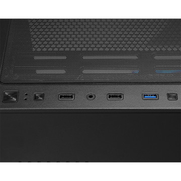 Kućište gaming RAMPAGE PRIME Mesh Tempered Glass 4*ARGB Fan Hub E-ATX, 37919
