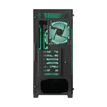 Kućište gaming RAMPAGE PRIME Mesh Tempered Glass 4*ARGB Fan Hub E-ATX, 37919