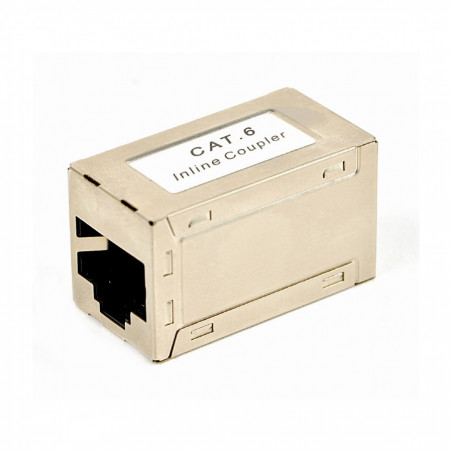 FTP shielded Cat 6 Lan coupler, GEMBIRD NCA-LC6S-01