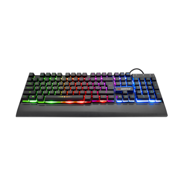 Tastatura gaming RAMPAGE KB-R66 BUBBLE, USB, Rainbow Illuminated, BiH LC Layout, multimedija, 31400