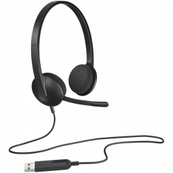 Logitech H340 slušalice sa mikrofonom, USB | Giga Informatika