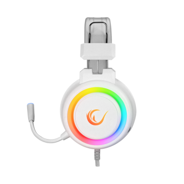 Slušalice sa mikrofonom gaming RAMPAGE SN-R10 ALQUIST white, 3,5 mm, RGB, 38838