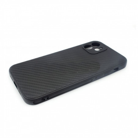 ZAŠTITNA MASKA TPU CARBON FIBER IPHONE 12 BLACK