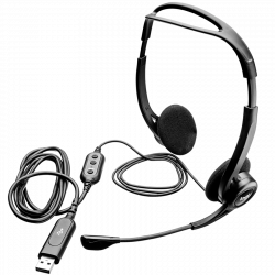 Logitech PC960 slušalice sa mikrofonom, USB | Giga Informatika