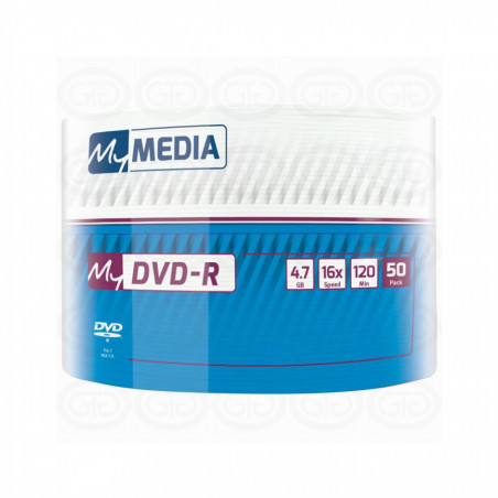 DVD-R,MYMEDIA, 4,7 GB,16X,spindle 50 kom WRAP,69200