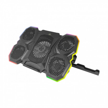 Postolje za notebook gaming ESPERANZA RGB ILLUMINATED WITH MOBILE PHONE STAND BREVA EGC107