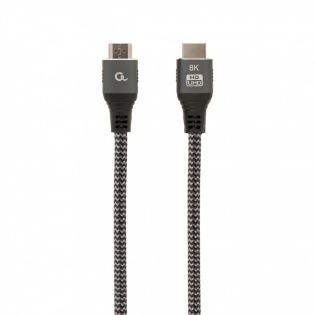 HDMI kabl GEMBIRD, 2 m, Ultra High speed with Ethernet, 8K select plus series, CCB-HDMI8K-2M