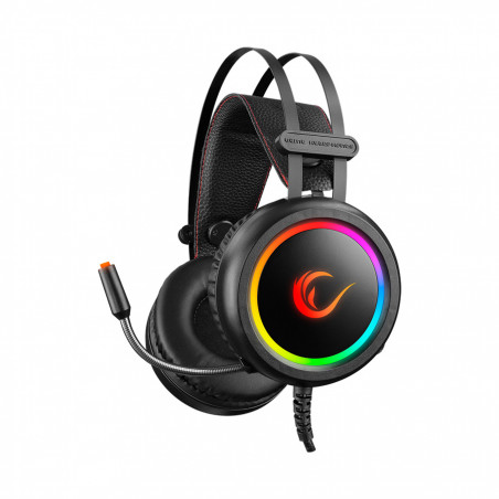 Slušalice sa mikrofonom gaming RAMPAGE STORMY black, 7.1 USB surround, 30505