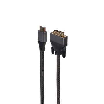 HDMI kabl, HDMI to DVI cable, “Premium Series”, 1.8 m,, GEMBIRD CC-HDMI-DVI-4K-6