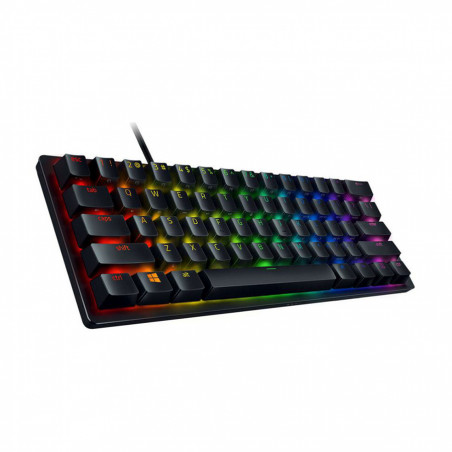 Tastatura Razer Huntsman Mini – 60 Optical Gaming Keyboard (Clicky Purple Switch) – FRML RZ03-03390100-R3M1
