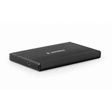 Kućište za externi 2,5″ USB 3.0 HDD GEMBIRD brushed aluminum, black, EE2-U3S-3