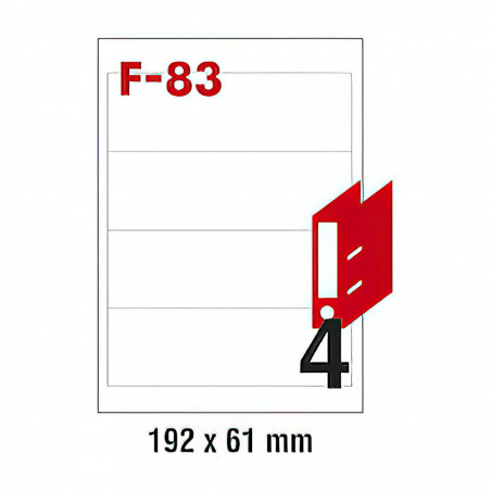 NALJEPNICA 192×61 FORNAX F-83 ,100/1