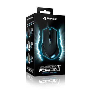 Miš SHARKOON gaming SHARK Force II black OPT U