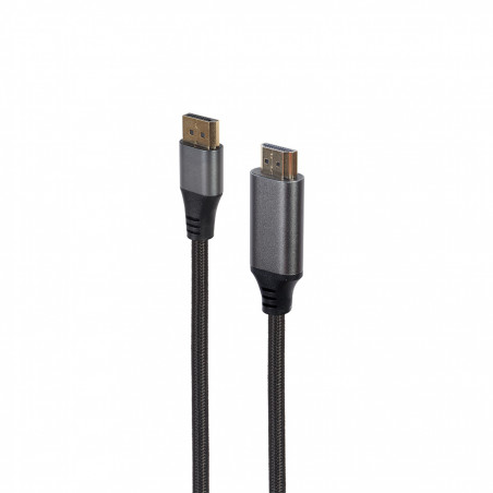 DisplayPort na HDMI kabal GEMBIRD, “Premium Series”, 1.8 m, 4K, CC-DP-HDMI-4K-6