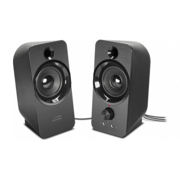 Zvučnici 2.0 SPEEDLINK DAROC Stereo Speaker, black, SL-810005-BK