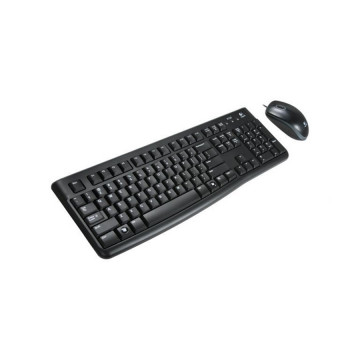 Tastatura + miš LOGITECH MK120, black, USA layout 920-002562