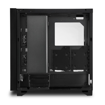 Kućište SHARKOON gaming, ELITE SHARK CA300T 4×120 mm Addressable RGB Fans, black, E-ATX