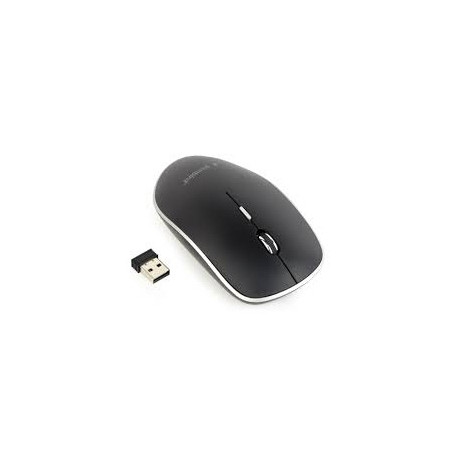 Miš GEMBIRD MUSW-4B-01, wireless , optical, black, up to 1600 dpi