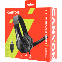 CANYON CHSU-1 slušalice sa mikrofonom za PC | Giga Informatika