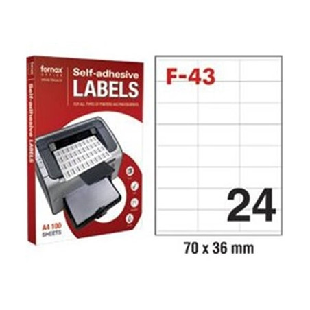 NALJEPNICA 70 x 36 FORNAX F-43 ,100/1