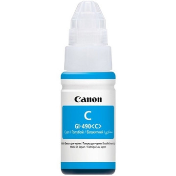 Tinta Canon GI490C CYAN za printer Canon G1400, G2400, G3400(0664C001AA)