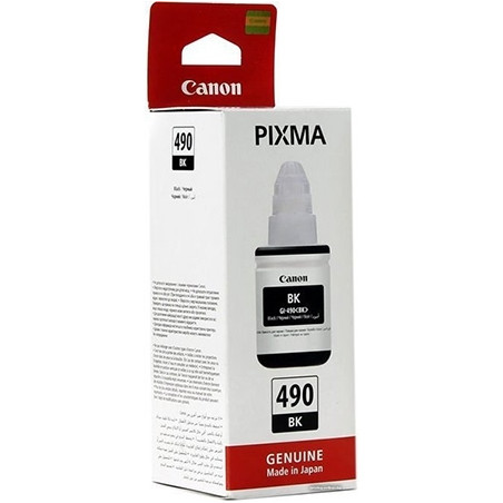 Tinta Canon GI490BK BLACK za printer Canon G1400, G2400, G3400(0663C001AA)
