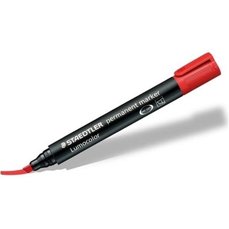 MARKER STAEDTLER LUMOC.352-2,CRVENI,OKRUGLI VRH