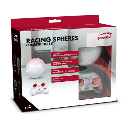 RACING SPHERES SPEEDLINK Competition Set, red-blue, SL-920014-RDBE