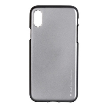 Zaštitna futrola Mercury i-Jelly metal case iPhone X gray