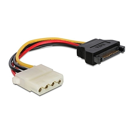 Kabl napojni interni, SATA (male) to Molex (female) CC-SATA-PS-M 15cm power cable, GEMBIRD