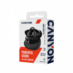 CANYON OWS Ear Clips slušalice OnFlow 14 crne | Giga Informatika