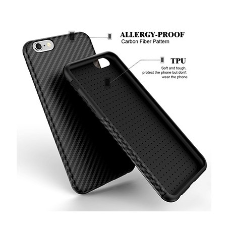 Zaštitna futrola carbon iPhone 7 black