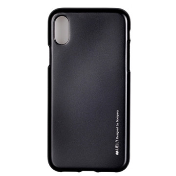 Zaštitna futrola Mercury i-Jelly metal case iPhone X black