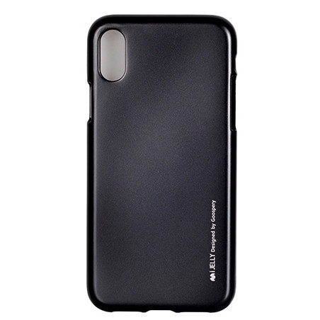 Zaštitna futrola Mercury i-Jelly metal case iPhone X black