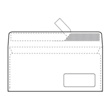KOVERTA ABT STRIP 110X230 P.D. (01084)