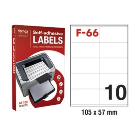NALJEPNICA 105×57, FORNAX F-66 ,100/1