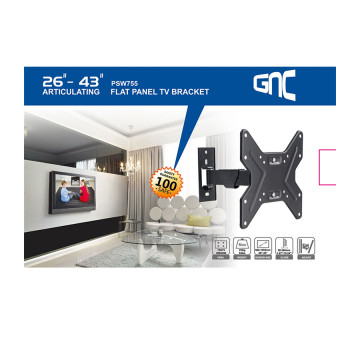 Zidni nosač GNC PSW755 26″-43″ vesa 200 X 200 nosivost 22kg nagib