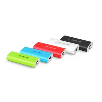 PowerBank ESPERANZA HADRON, 4400mAh, BLACK, EMP105K