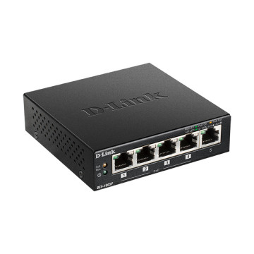 SWITCH 5 portni 10/100 D-LINK, DES-1005P/E,POE