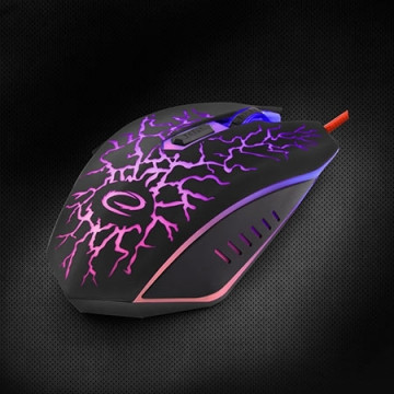 Miš ESPERANZA GAMING LIGHTNING 6D MX211, 2400dpi, ergonomic, EGM211R